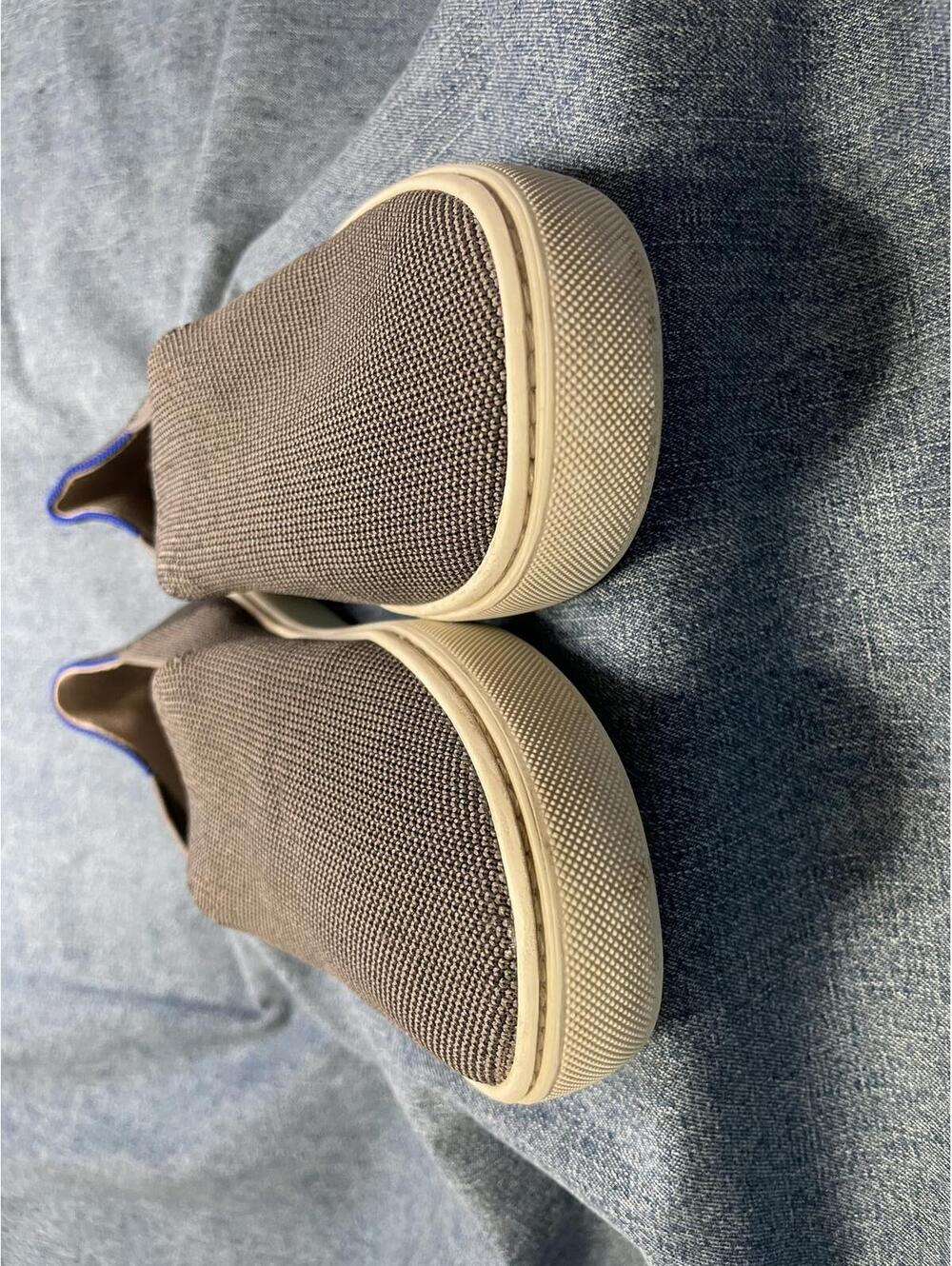 Rothy's original grey slip-on sneakers Womens 7 1/2 - Picture 3 of 6